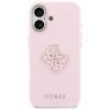GUESS futerał do IPHONE 17 GUHCP17S5PS4RGGP (PU FW Resin Logo) różowy