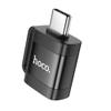 Adapter OTG USB C do USB A Hoco 3A UA31C czarny