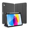 DUX DUCIS etui DOMO składane z miejscem na rysik do iPad 10 (2022) czarne