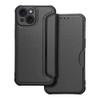 Etui z klapką na iPhone 15 Razor Book czarne