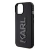 KARL LAGERFELD futerał do IPHONE 15 KLHCP15S3DMBKCK (3D Logo Glitter) czarny