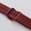Pasek do zegarka 22 mm Titmo Strap S3 silicone burgundowy