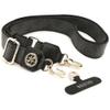 GUESS uniwesalny pasek GUUCNP4DGMK (4G PU Strap Tether Patch Strass Metal Logo) czarny