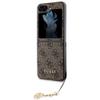 GUESS futerał do SAMSUNG Z FLIP 5 GUHCZF5GF4GBR (4G Charm) brązowy