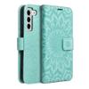 Etui z klapką na Samsung S22 Mezzo Book mandala zielone