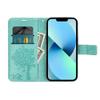 Etui z klapką na iPhone 13 Mezzo Book drzewo zielone