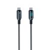Kabel USB-C do USB-C Forcell F-Energy QC4.0 PD 5A 100W Digital 1,2 m C277 czarny