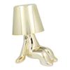 Lampka nocna GOLD MAN Art Deco siedzący (wzór 6) MLTL