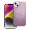 Etui na iPhone 14 PLUS Glossy Mag Cover zgodny z MagSafe fioletowe