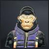 NIMMY nerka na ramię COOL&CUTE 2.0 Gorilla czarna