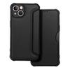 Etui z klapką na iPhone 13 Razor Book czarne