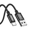 Kabel USB A do USB C Hoco 3A 3 m X91 czarny