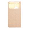Etui z klapką na iPhone 17 PRO MAX Luna Book Gold złote