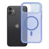 Etui na iPhone 11 Aurora zgodne z MagSafe niebieskie