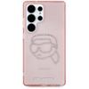 KARL LAGERFELD futerał do SAMSUNG S25 Ultra KLHCS25LHKHDCELP (IML Rhinestones K Head) różowy