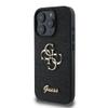 GUESS futerał do IPHONE 16 Pro GUHCP16LHG4SGK (Fixed Glitter Big 4G) czarny