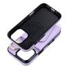 Futerał do iPhone 15 Wonder z portfelem liliowy
