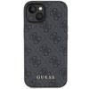 GUESS futerał do IPHONE 15 GUHCP15SG4GFGR (4G Metal Logo) szary