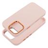 Etui na iPhone 17 Pro Max / 18 Pro Max Frame pudrowy róż