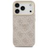 GUESS futerał do IPHONE 17 Pro kompatybilny z MagSafe GUHMP17LP4MSEGCP (PU 4G W/ Classic) różowy
