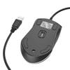 Myszka przewodowa Hoco USB A 1000 dpi z podświetleniem GM19 czarna