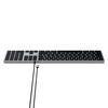 Klawiatura przewodowa USB C QWERTY Satechi Slim W3 Wired ST-UCSW3M szara