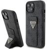 GUESS futerał do IPHONE 13 / 14 / 15 GUHCP15SPGS4TDK (Grip Stand 4G Triangle Strass) czarny
