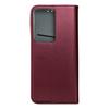 Etui z klapką na Realme 14x 5G Smart Magneto burgundowe