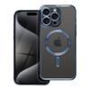 Futerał do iPhone 15 PRO MAX Electro Mag Cover zgodny z MagSafe tytanowy niebieski