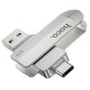 Pendrive 32GB USB 3.0 (USB A + USB C) Hoco UD10 srebrny