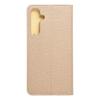 Etui z klapką na Samsung A35 5G Luna Book Gold złote