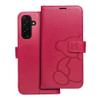 Etui z klapką na Samsung A26 5G Mezzo Book teddy bear magenta