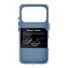 Etui na iPhone 17 Pro / 18 Pro (low camera edge) Matrix niebieskie