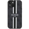 GUESS futerał do IPHONE 14 kompatybilny z MagSafe GUHMP14SP4RPSK (4G Printed Stripes) czarny