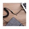 Kabel AUX Jack 3,5mm do Jack 3,5 mm Hoco z mikrofonem UPA02 czarny