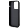 GUESS futerał do IPHONE 15 Pro GUHCP15LPSQSQSK (Quilted Metal Logo) czarny