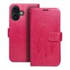 Etui z klapką na iPhone 16 Mezzo Book łapacz snów magenta