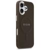 GUESS futerał do IPHONE 17 kompatybilny z MagSafe GUHMP17SPSAREGSW (PU W/ Classic Logo) brązowy