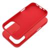 Futerał do iPhone 16 PRO Silicone Mag Cover zgodny z MagSafe (big hole) czerwony