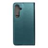 Etui z klapką na Samsung S25 PLUS Smart Magneto ciemnozielone