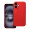 Futerał do iPhone 16 Silicone Mag Cover zgodny z MagSafe czerwony