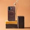 Futerał do iPhone 16 Gentleman Mag Cover zgodny z MagSafe brązowy