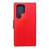 Etui z klapką na Samsung S25 ULTRA Fancy Book czerwono-granatowe