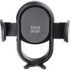 Uchwyt na telefon do samochodu grawitacyjny Blue Star Smart Lock Smile do kratki czarny