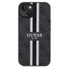 GUESS futerał do IPHONE 15 kompatybilny z MagSafe GUHMP15SP4RPSK (4G Printed Stripes) czarny