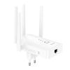 Wzmacniacz sieci bezprzewodowej WiFi 4 300 Mbp/s 230V Hoco HI35 biały