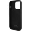 KARL LAGERFELD futerał do IPHONE 15 Pro KLHCP15LSKSBMCK (Silicone Karl Script Logo) czarny