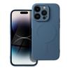Futerał do iPhone 14 PRO Silicone Mag Cover zgodny z MagSafe niebieski