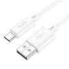 Kabel USB A do USB C Hoco 3A 2 m X88 biały