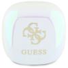 GUESS słuchawki bezprzewodowe bluetooth TWS GUTWSJ144ESH (Mini Iridescent 4G Printed Logo) białe